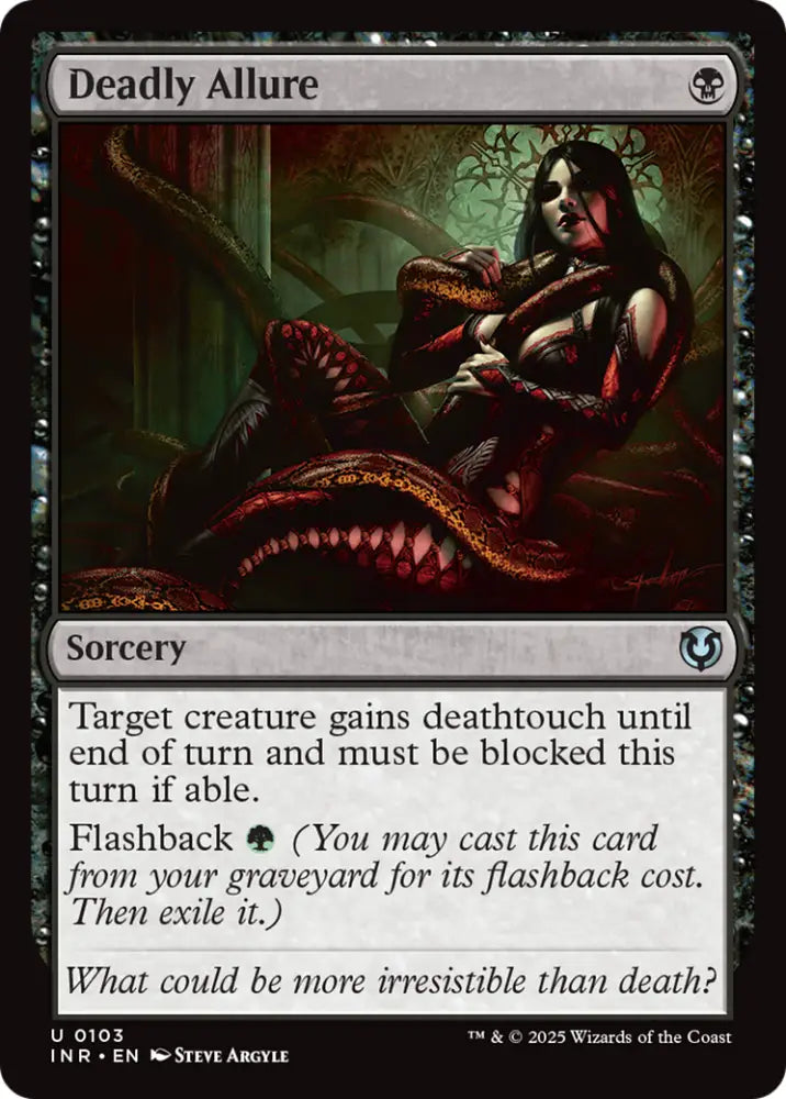 Deadly Allure [Innistrad Remastered] - MTG Single