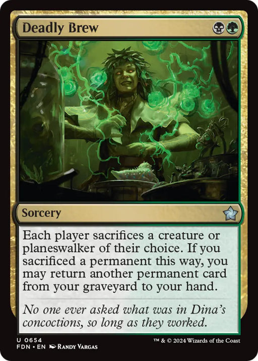 Deadly Brew [Foundations] - MTG Single