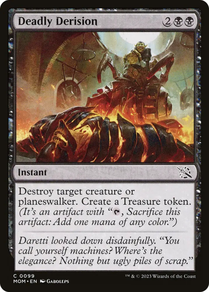 Deadly Derision [March of the Machine] - MTG Single