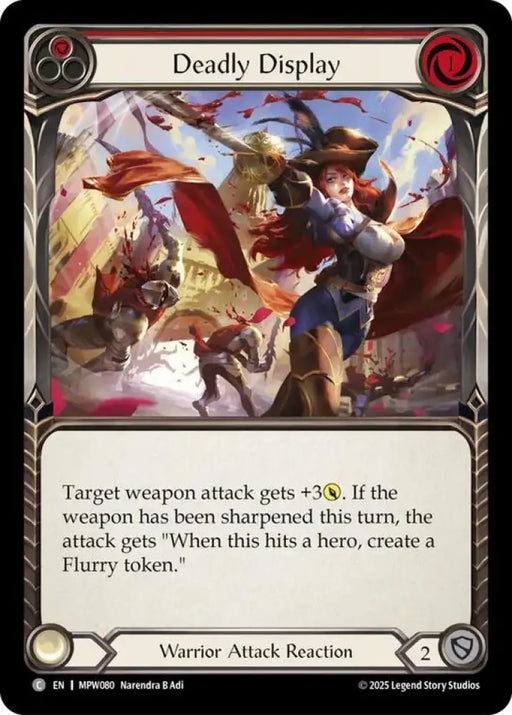 Deadly Display (Red) (MPW080) [Mastery Pack Warrior]