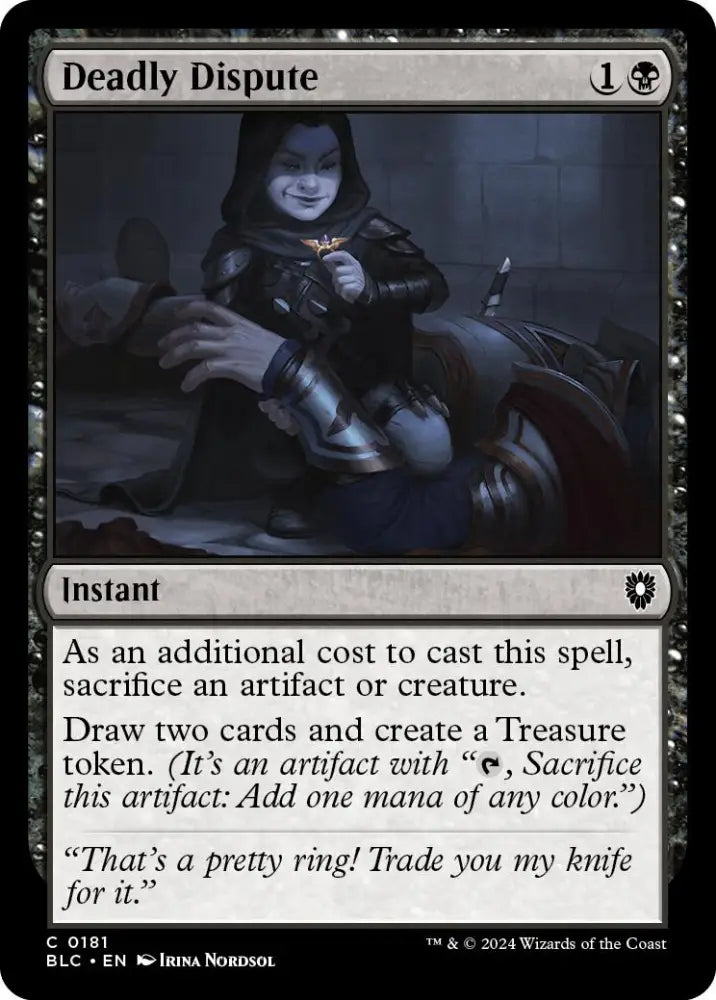 Deadly Dispute [Bloomburrow Commander] - MTG Single