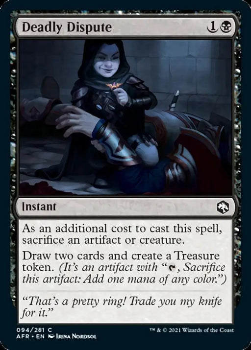 Deadly Dispute [Dungeons & Dragons: Adventures in the Forgotten Realms] - MTG Single
