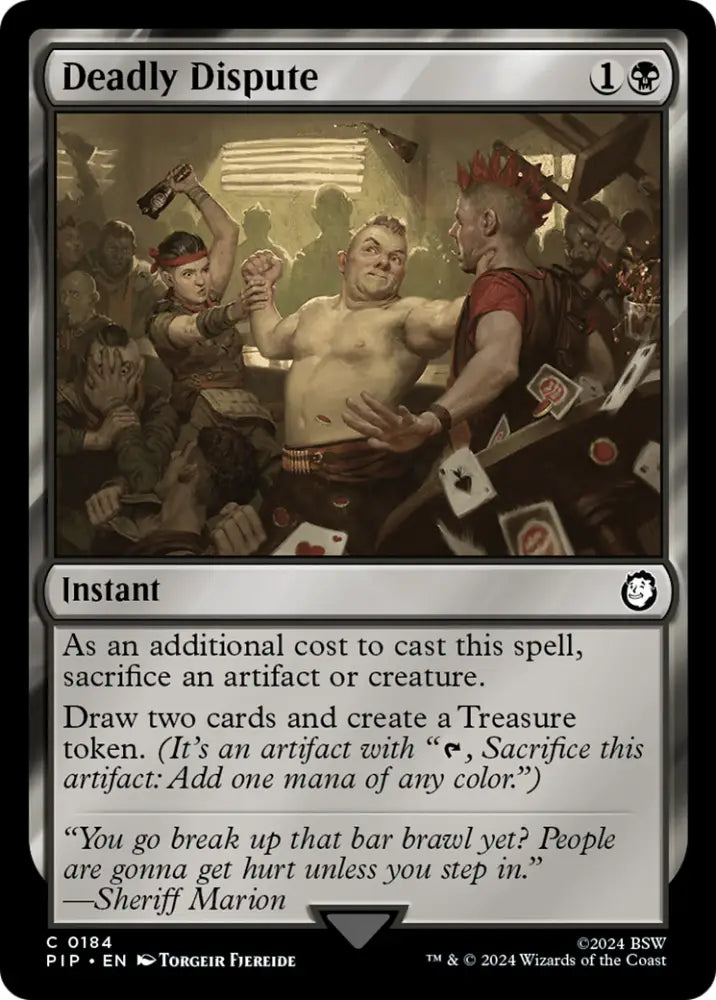 Deadly Dispute [Fallout] - MTG Single