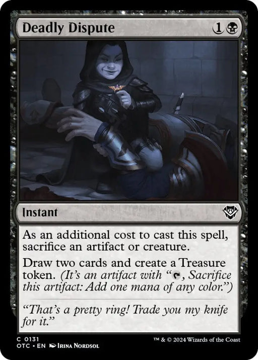 Deadly Dispute [Outlaws of Thunder Junction Commander] - MTG Single