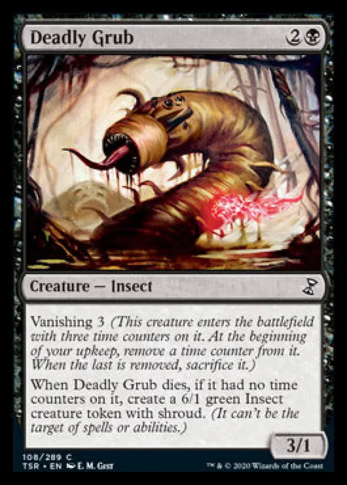 Deadly Grub [Time Spiral Remastered] - MTG Single