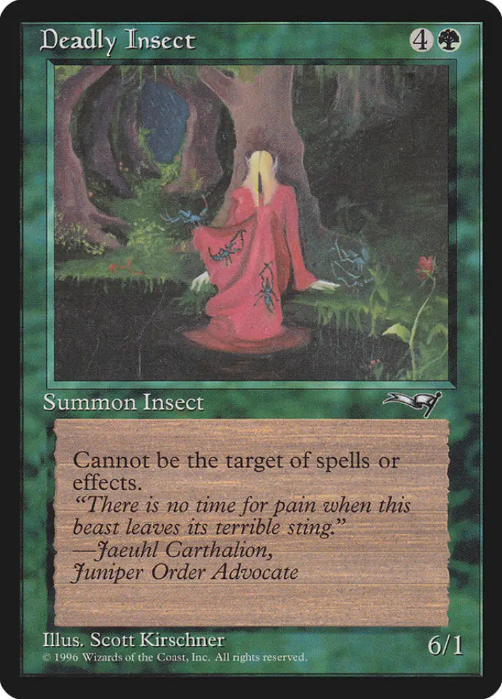 Deadly Insect (Pond) [Alliances] - MTG Single