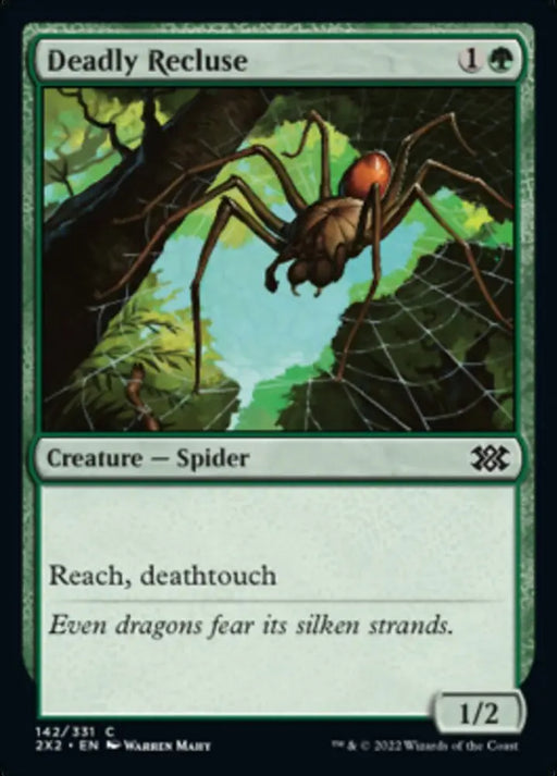 Deadly Recluse [Double Masters 2022] - MTG Single
