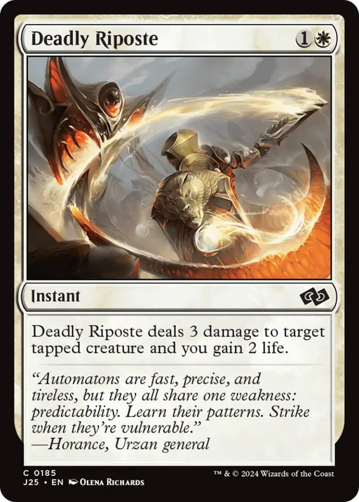 Deadly Riposte [Foundations Jumpstart] - MTG Single