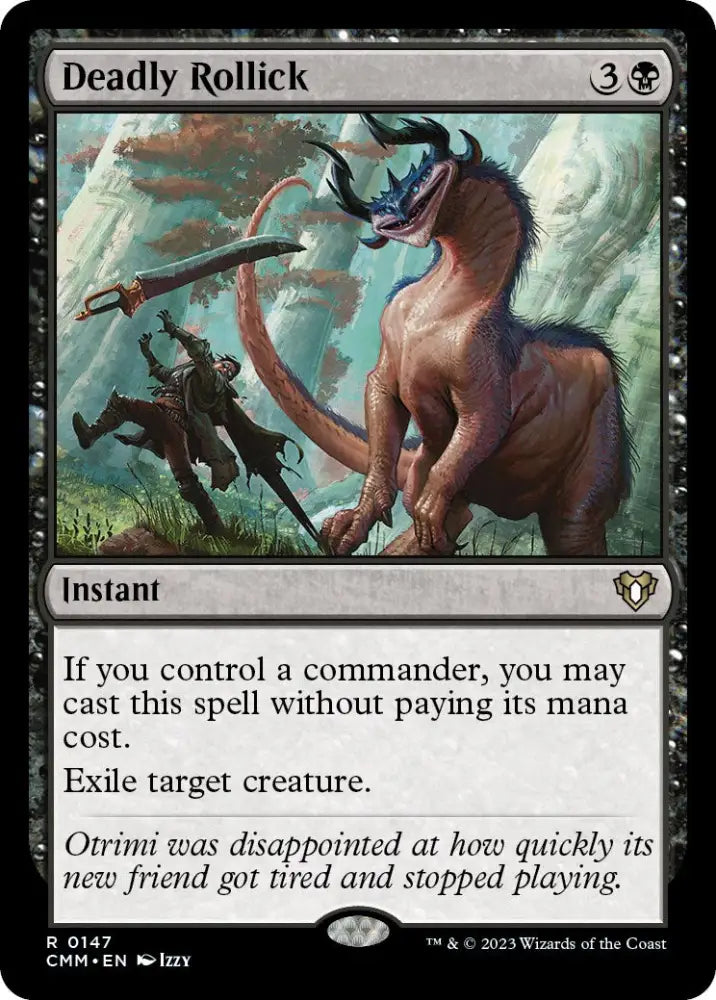 Deadly Rollick [Commander Masters] - MTG Single