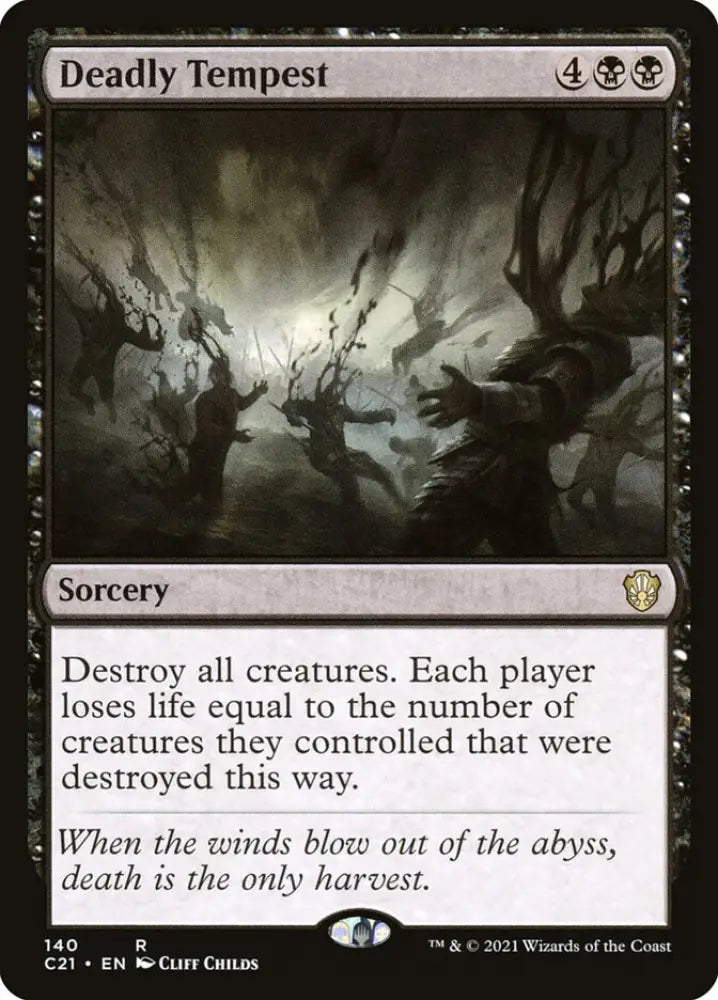 Deadly Tempest [Commander 2021] - MTG Single