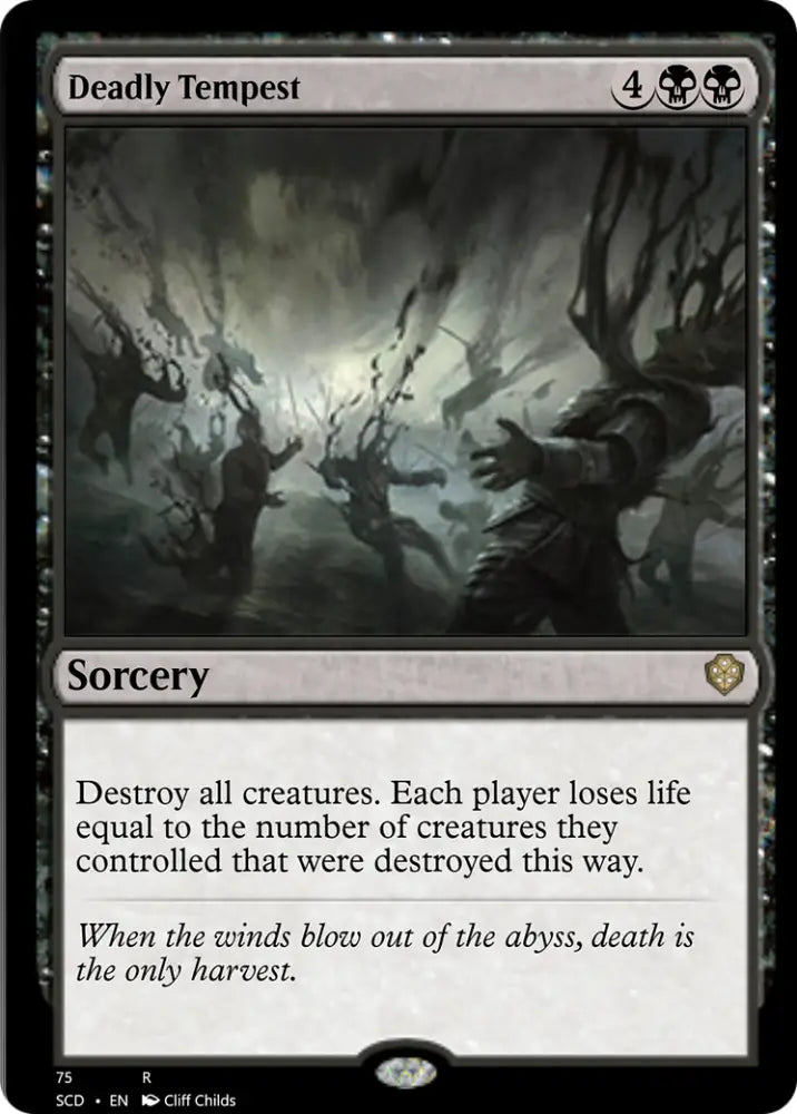 Deadly Tempest [Starter Commander Decks] - MTG Single