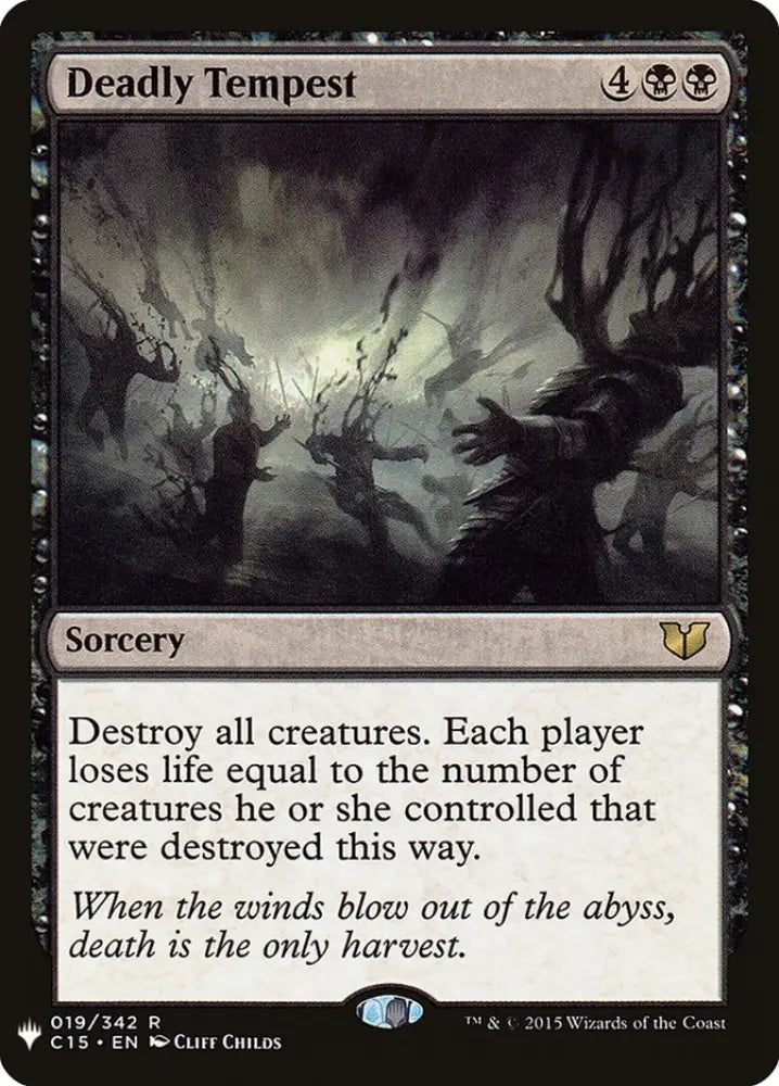 Deadly Tempest [The List] - MTG Single