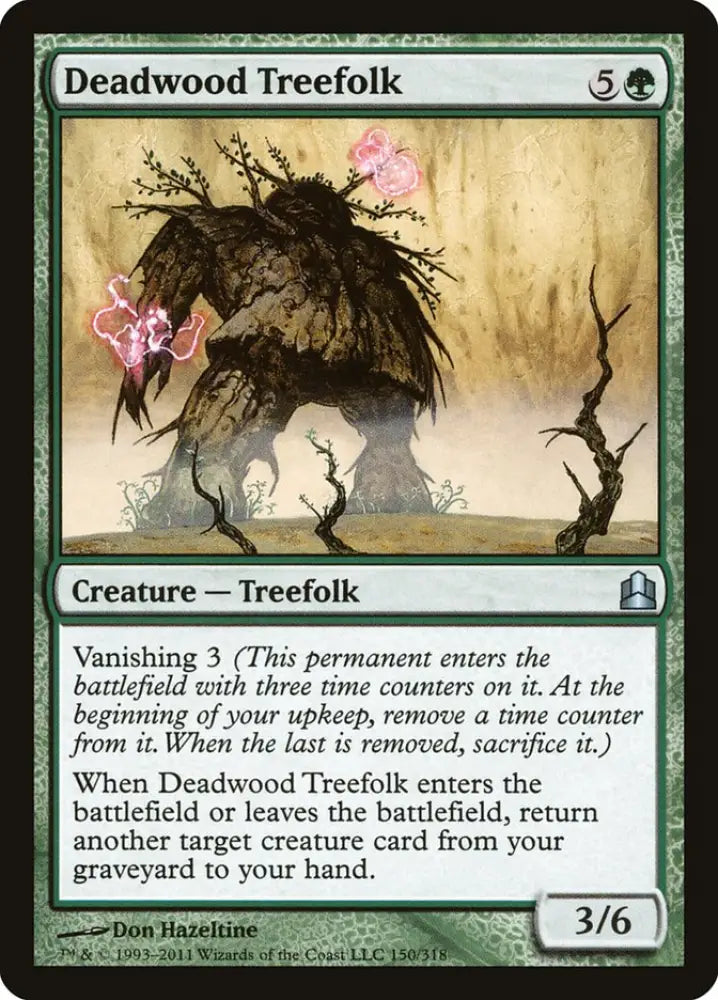 Deadwood Treefolk [Commander 2011] - MTG Single