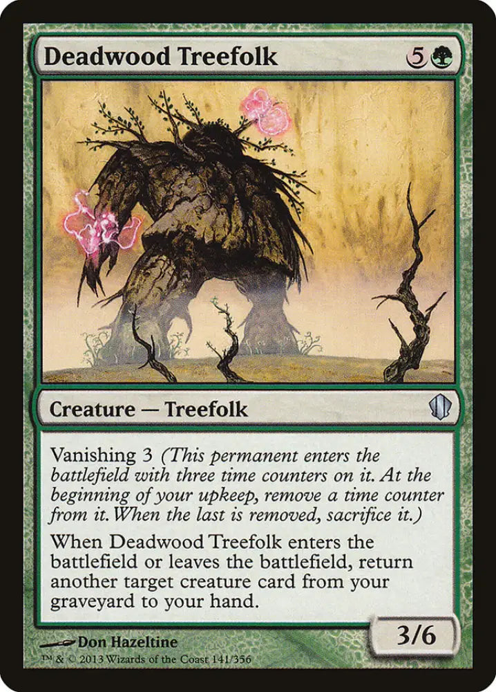 Deadwood Treefolk [Commander 2013] - MTG Single