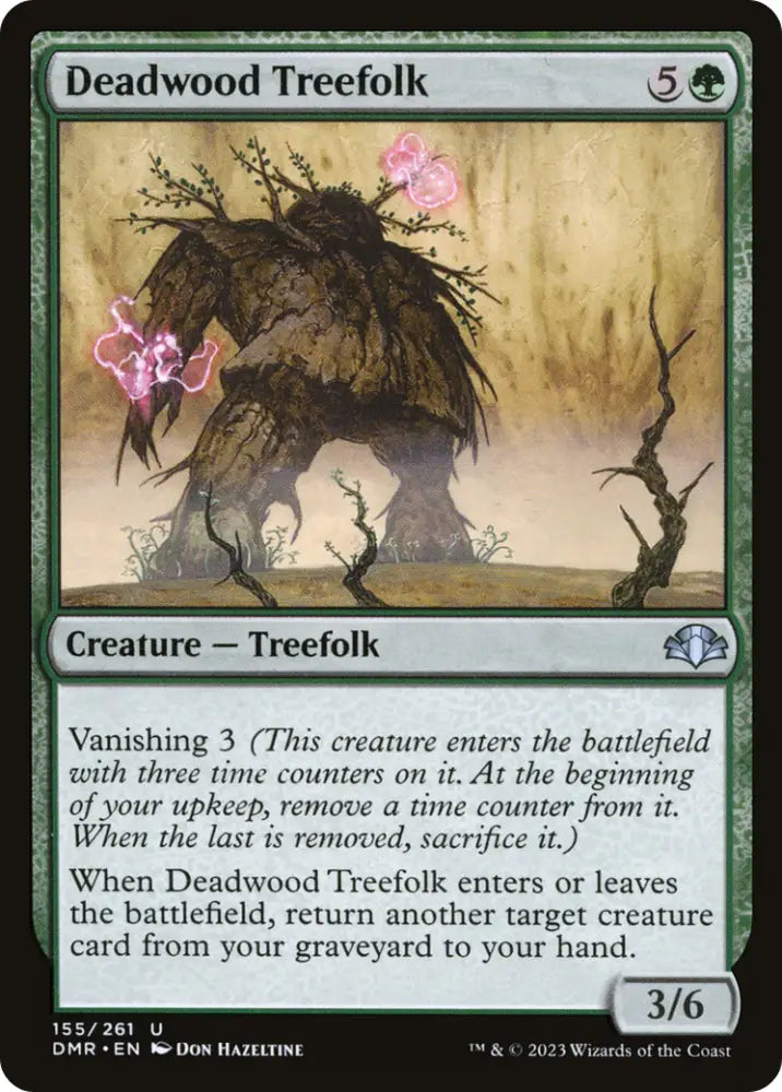 Deadwood Treefolk [Dominaria Remastered] - MTG Single