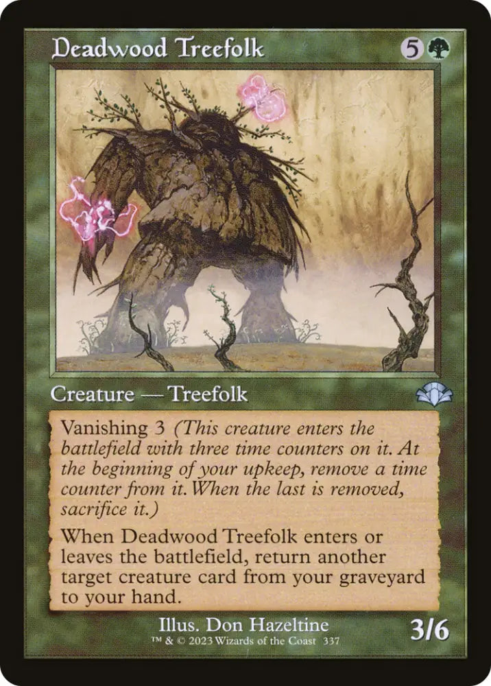 Deadwood Treefolk (Retro) [Dominaria Remastered] - MTG Single