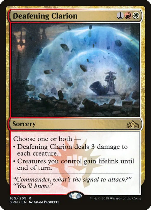 Deafening Clarion [Guilds of Ravnica] - MTG Single