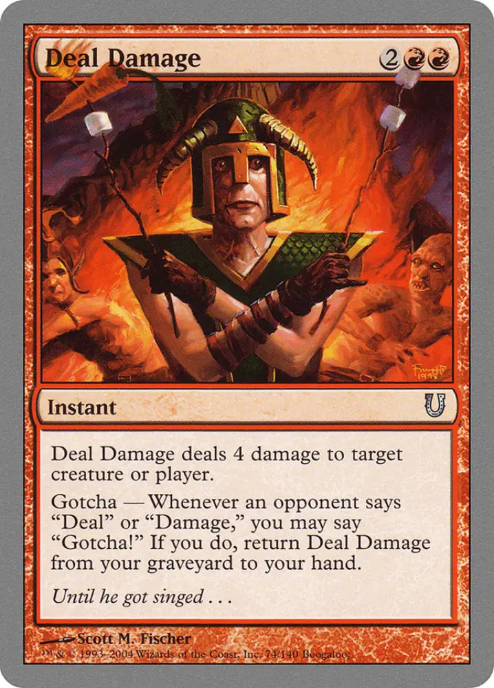 Deal Damage [Unhinged] - MTG Single