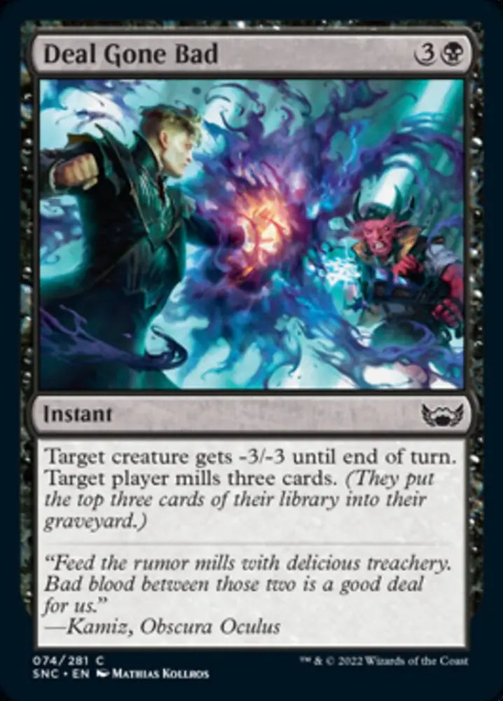 Deal Gone Bad [Streets of New Capenna] - MTG Single
