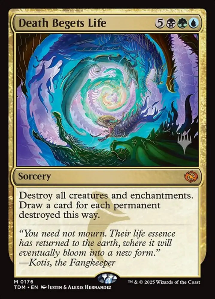 Death Begets Life (176p) [Tarkir: Dragonstorm Promos]