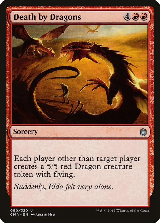 Death by Dragons [Commander Anthology] - MTG Single