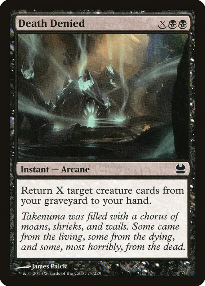 Death Denied [Modern Masters] - MTG Single