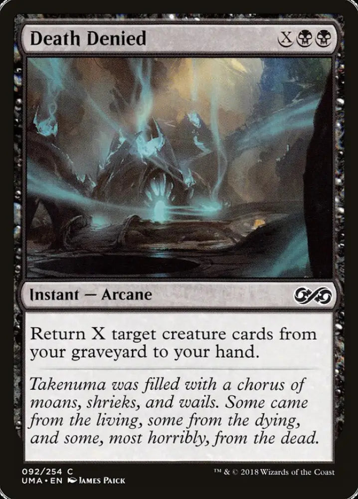 Death Denied [Ultimate Masters] - MTG Single