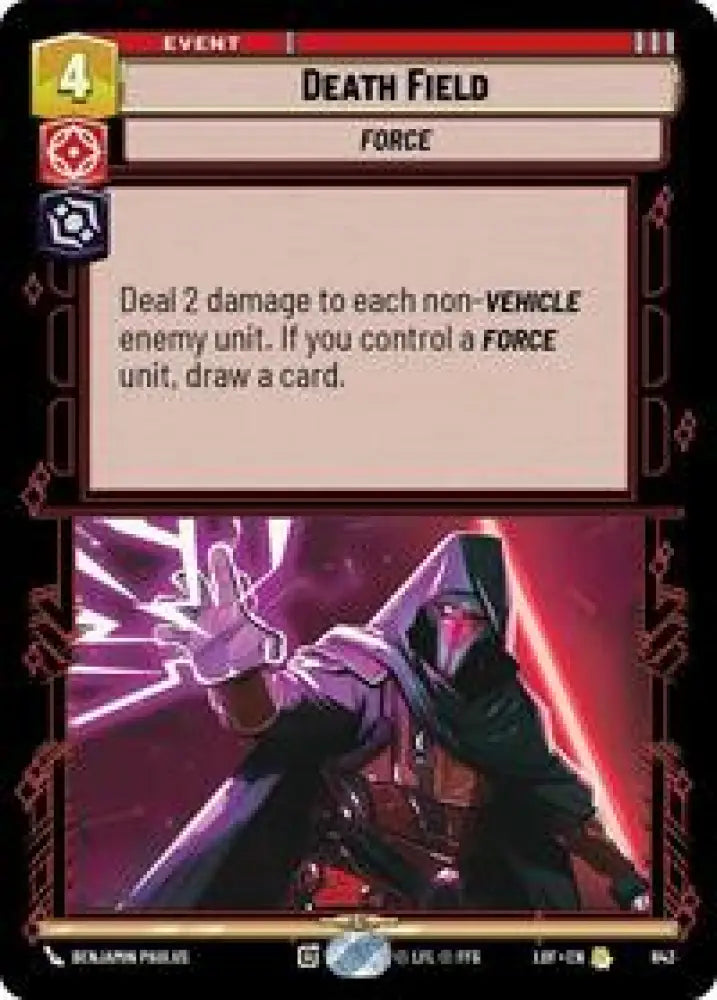 Death Field (Foil) (643) [Legends of the Force]