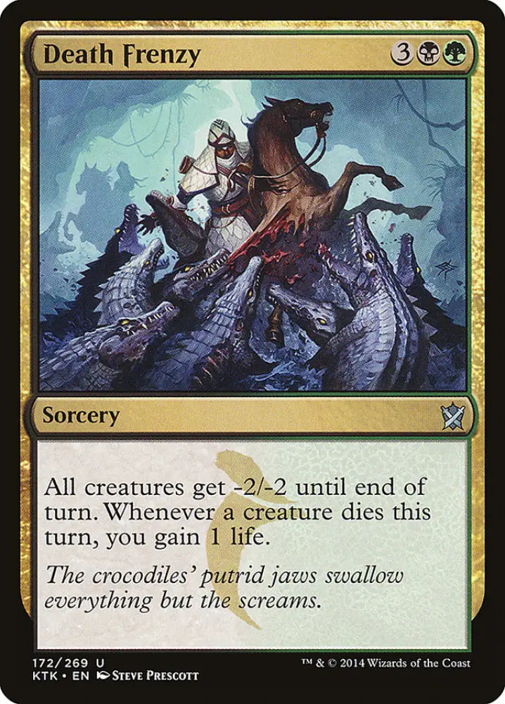 Death Frenzy [Khans of Tarkir] - MTG Single