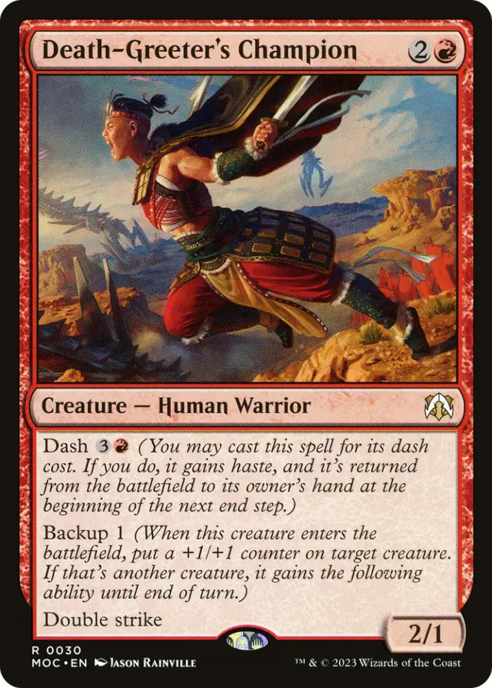 Death-Greeter’s Champion [March of the Machine Commander] - MTG Single