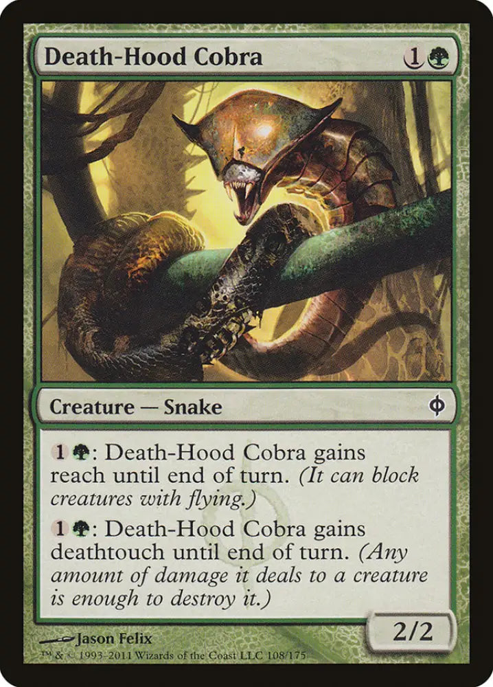 Death-Hood Cobra [New Phyrexia] - MTG Single