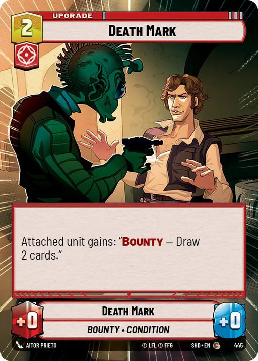 Death Mark (Hyperspace) (445) [Shadows of the Galaxy] - Star Wars: Unlimited Single