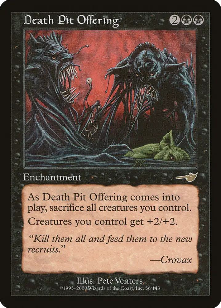 Death Pit Offering [Nemesis] - MTG Single