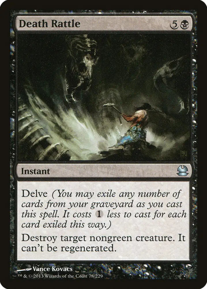 Death Rattle [Modern Masters] - MTG Single