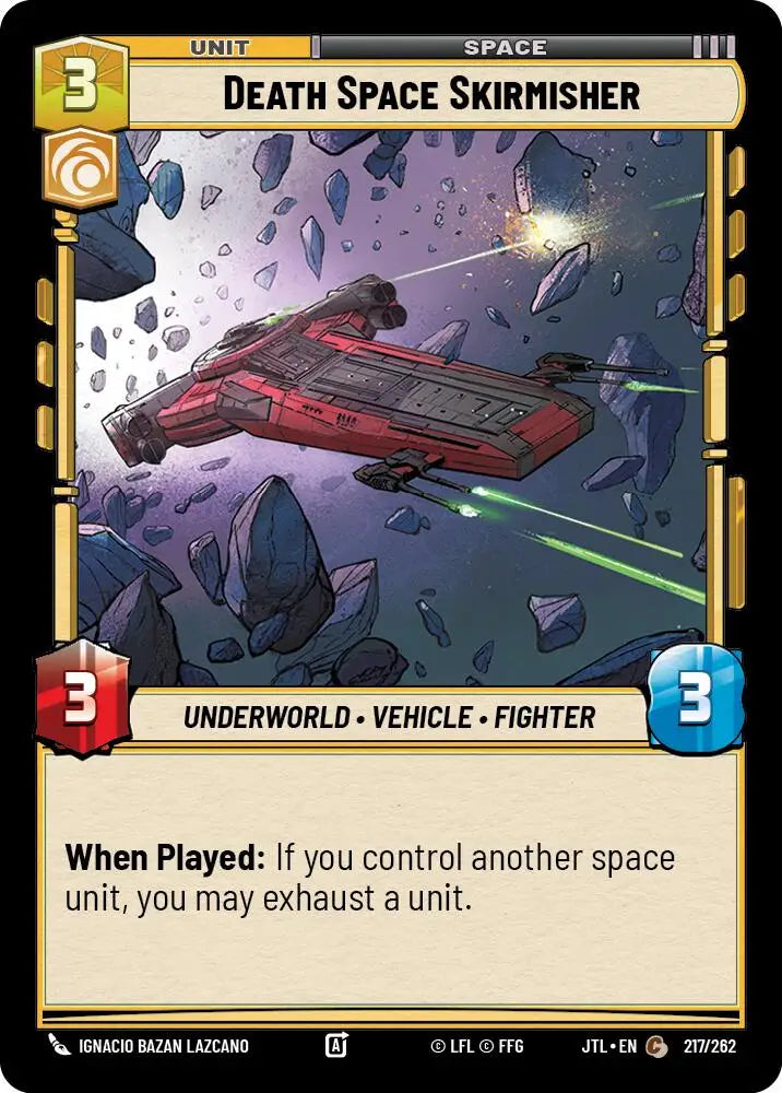 Death Space Skirmisher (217/257) [Jump to Lightspeed] - Star Wars: Unlimited Single