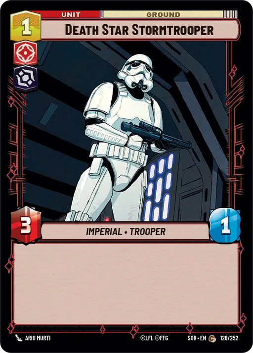 Death Star Stormtrooper (128/252) [Spark of Rebellion] - Star Wars: Unlimited Single