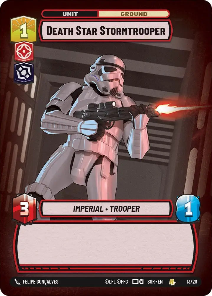 Death Star Stormtrooper (13/20) [Spark of Rebellion: Weekly Play] - Star Wars: Unlimited Single