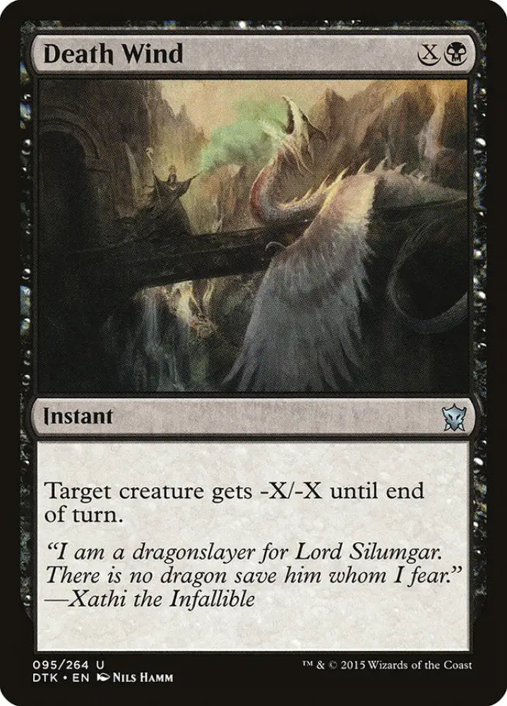 Death Wind [Dragons of Tarkir] - MTG Single