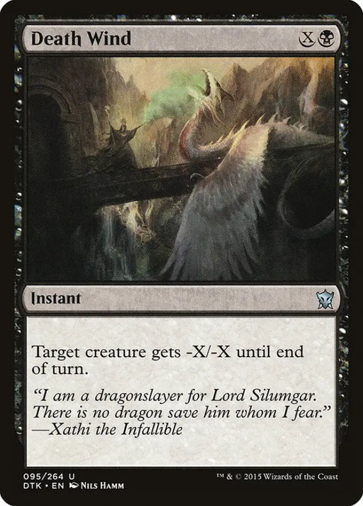 Death Wind [Dragons of Tarkir] - MTG Single