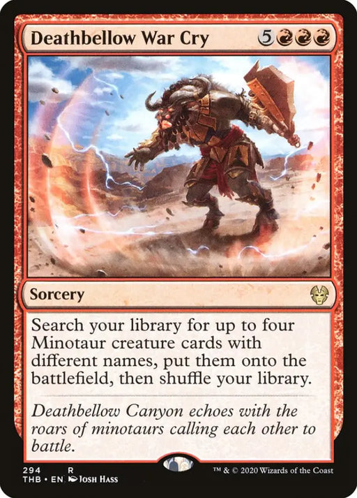 Deathbellow War Cry [Theros Beyond Death] - MTG Single