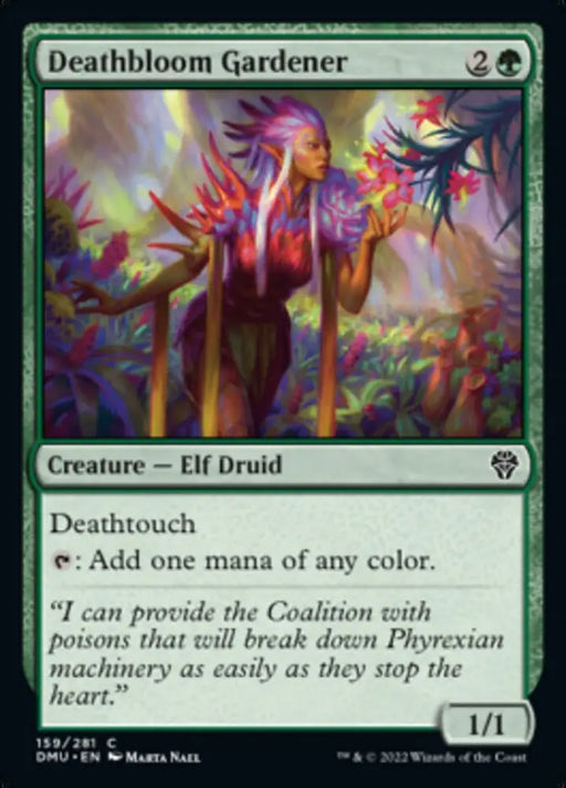 Deathbloom Gardener [Dominaria United] - MTG Single