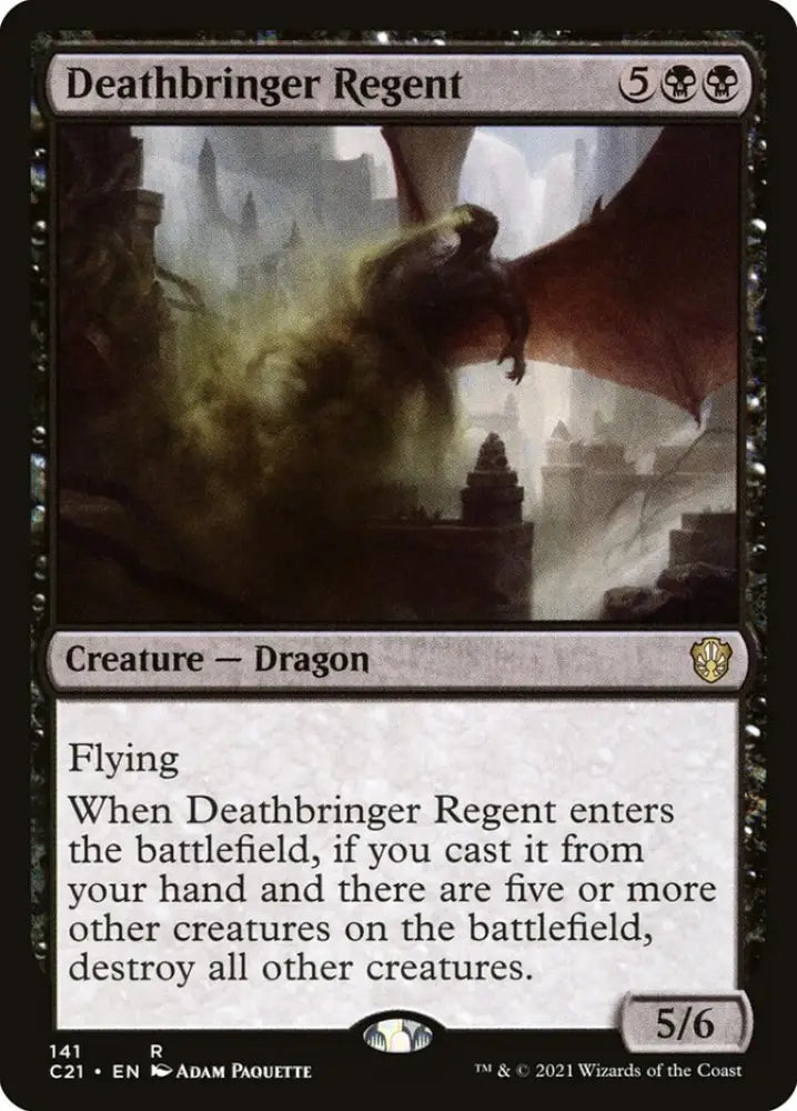 Deathbringer Regent [Commander 2021] - MTG Single