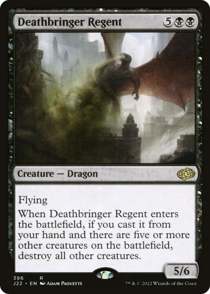 Deathbringer Regent [Jumpstart 2022] - MTG Single