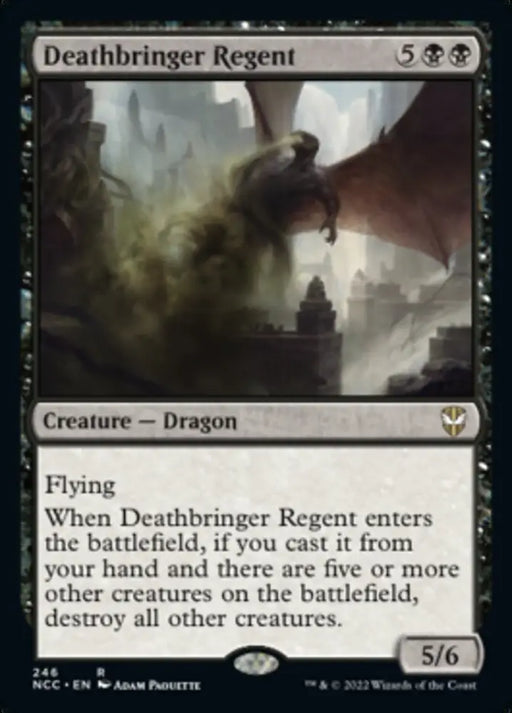 Deathbringer Regent [Streets of New Capenna Commander] - MTG Single