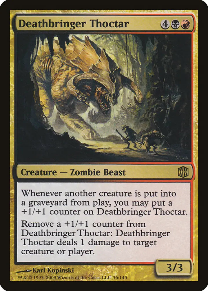 Deathbringer Thoctar [Alara Reborn] - MTG Single