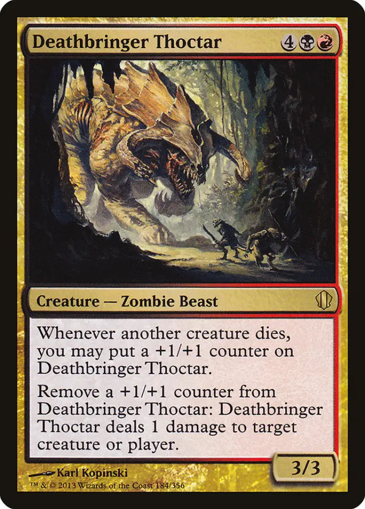 Deathbringer Thoctar [Commander 2013] - MTG Single