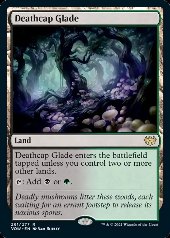 Deathcap Glade [Innistrad: Crimson Vow] - MTG Single