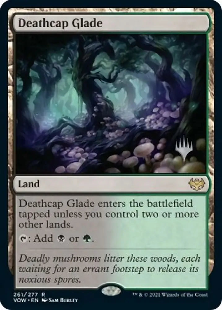 Deathcap Glade (Promo Pack) [Innistrad: Crimson Vow Promos] - MTG Single
