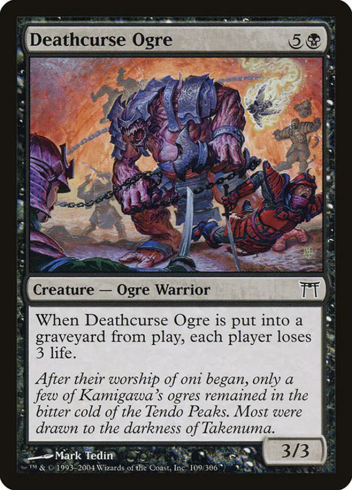 Deathcurse Ogre [Champions of Kamigawa] - MTG Single