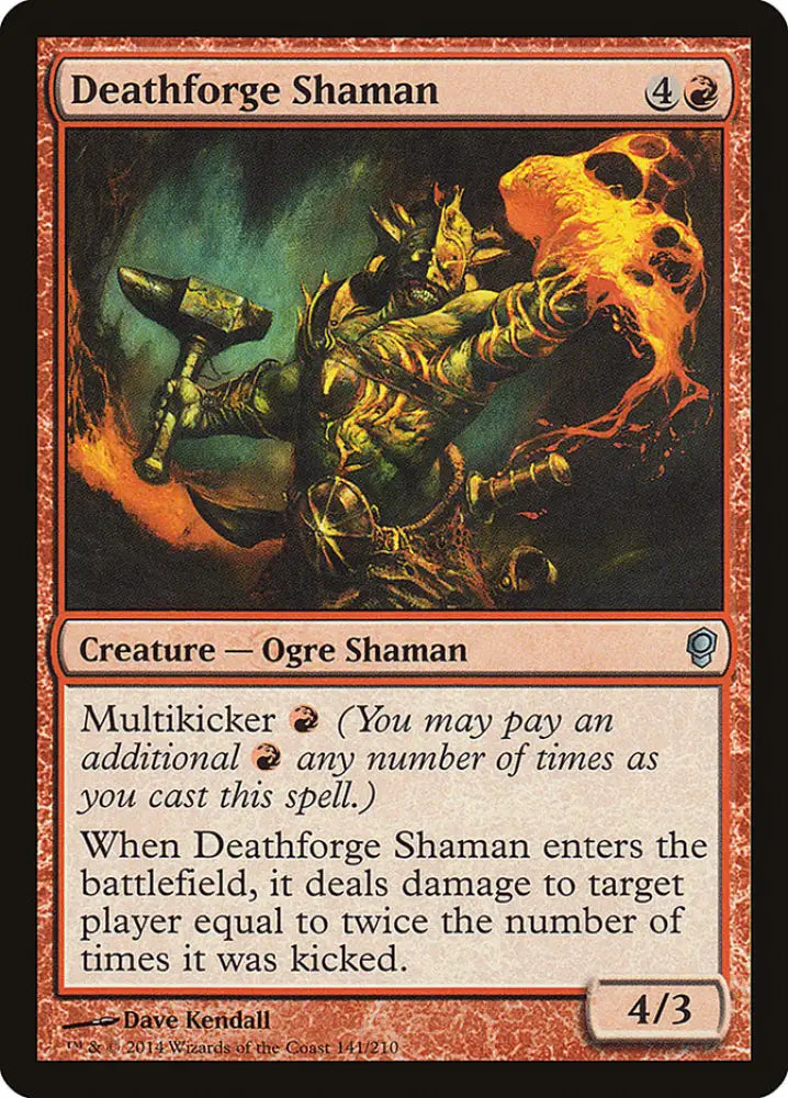 Deathforge Shaman [Conspiracy] - MTG Single